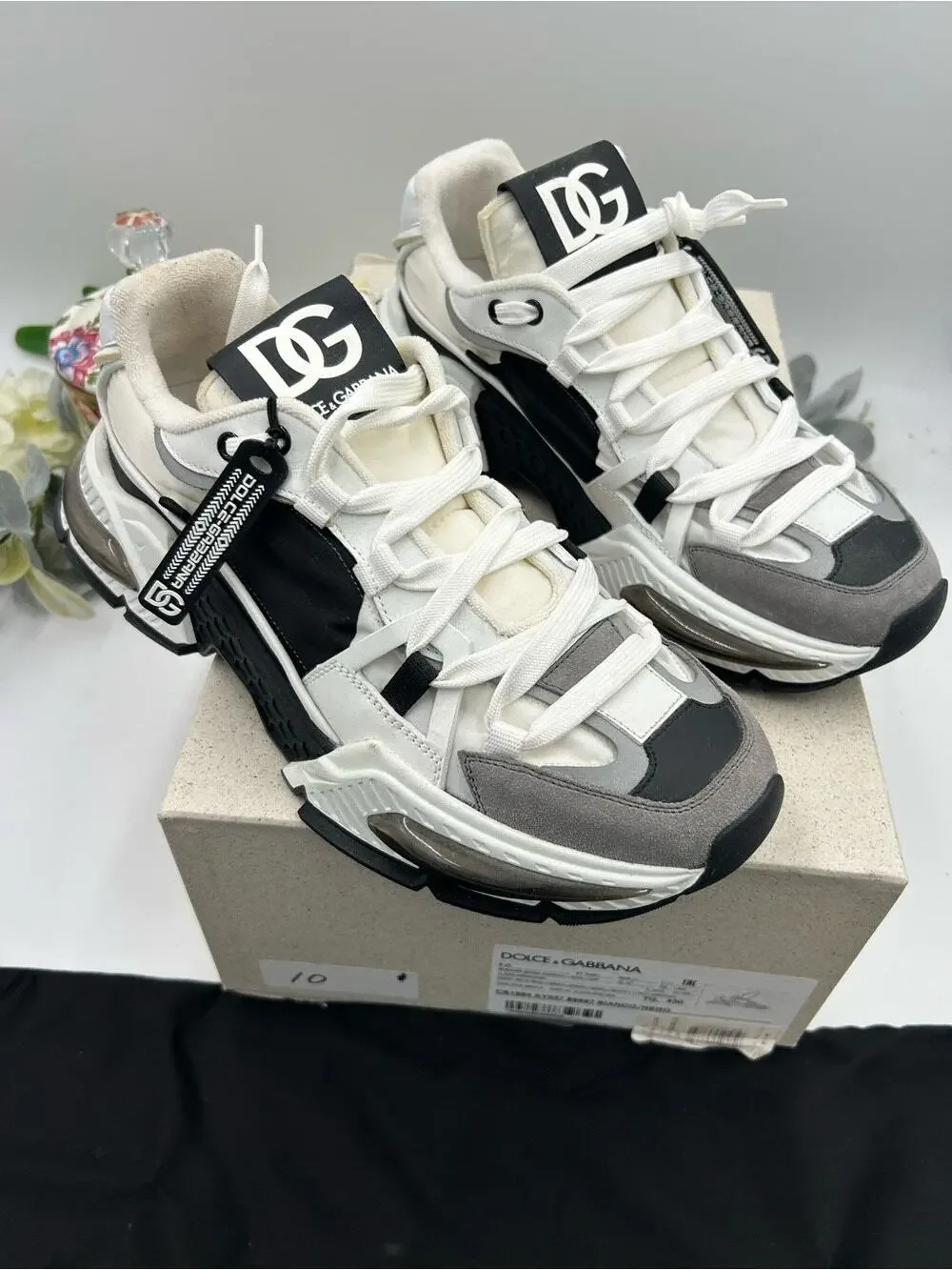 Men's Dolce & Gabbana air master sneakers size 43/10 made in Italy